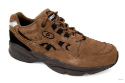 Propet choco nubuck mens walking shoes online at Shoe Talk NZ